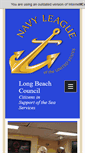 Mobile Screenshot of longbeachnavyleague.org